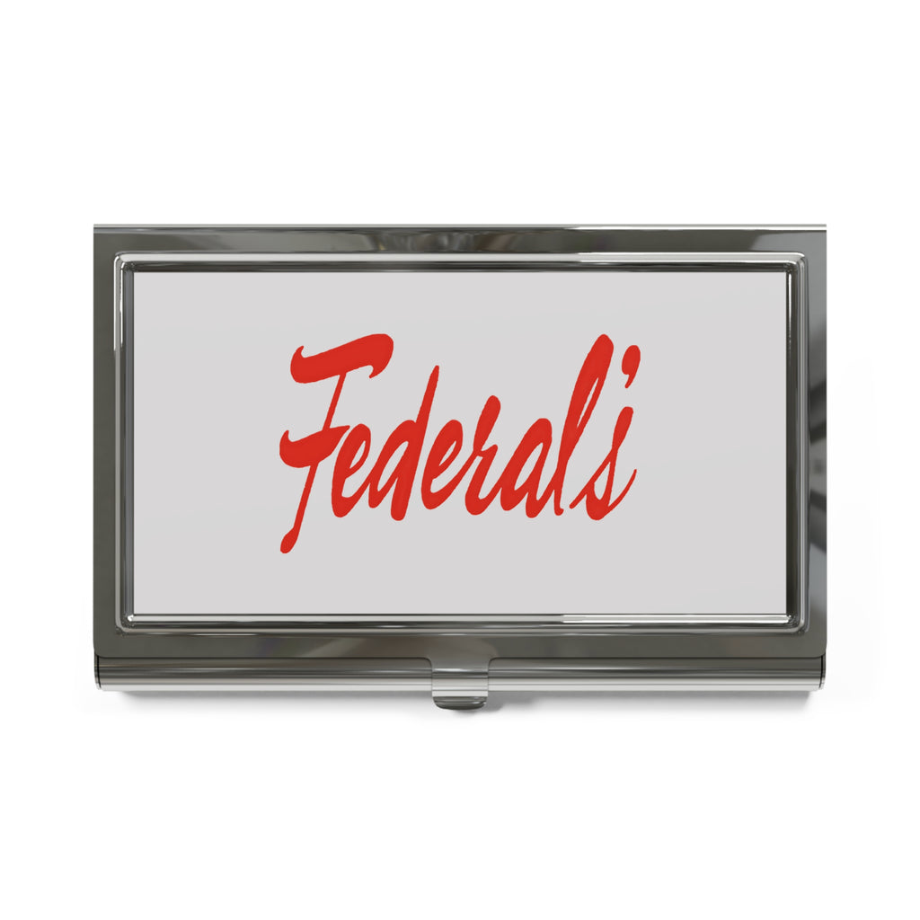Federal's Metal Business Card Holder