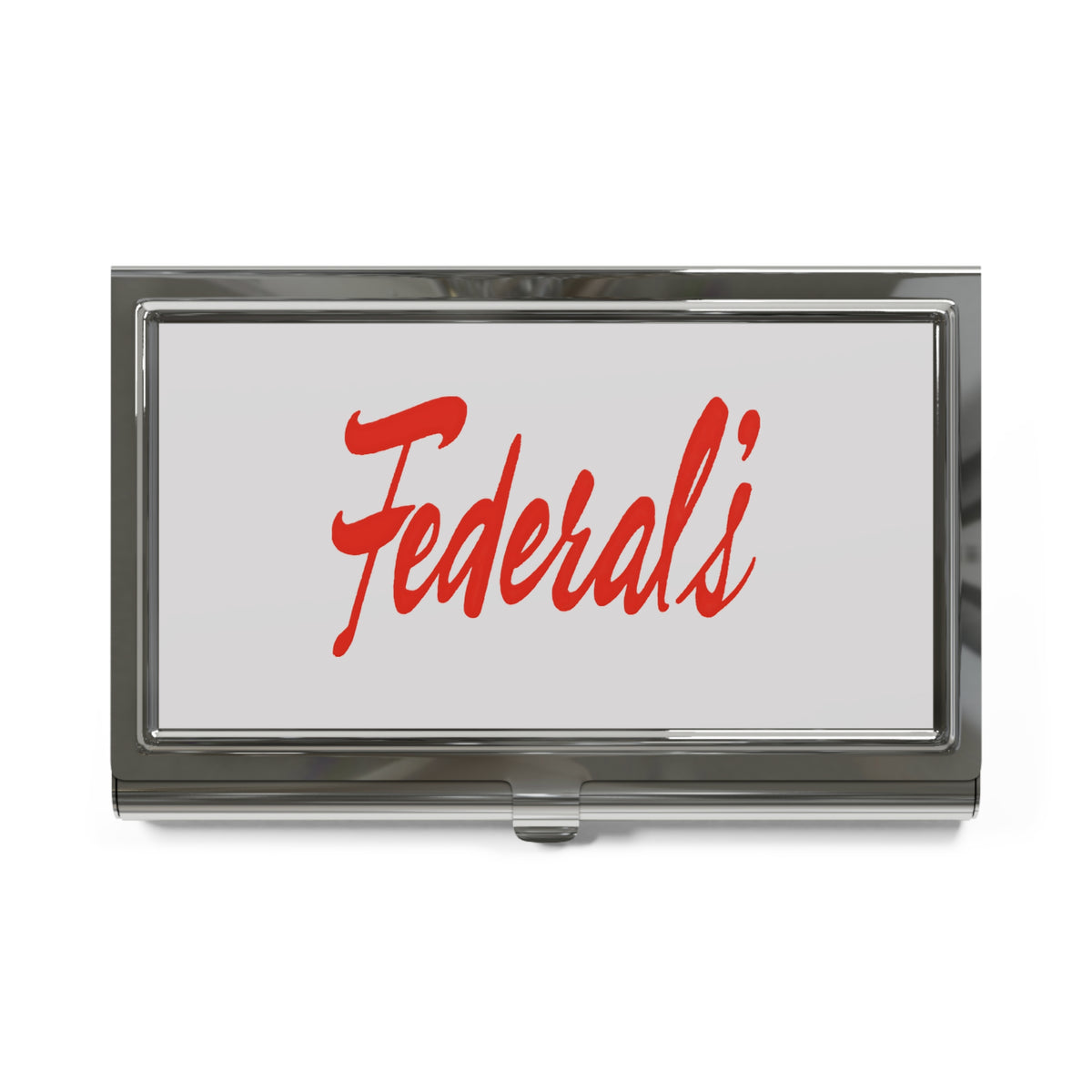 Federal's Metal Business Card Holder