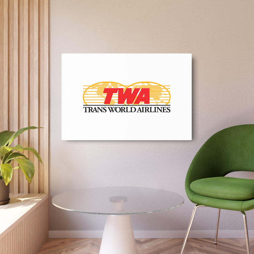 Trans World Airlines (TWA) Metal Sign