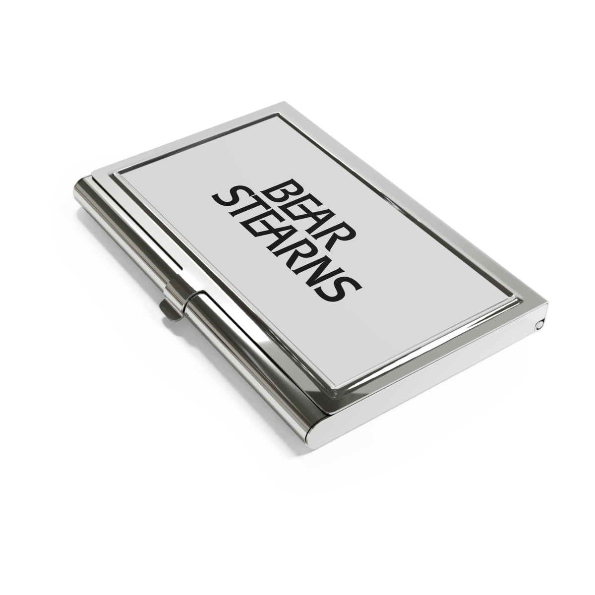 Bear Stearns Metal Business Card Holder