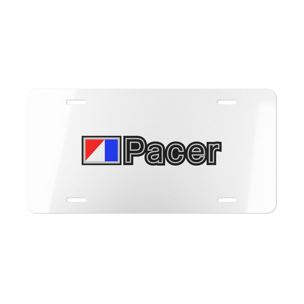 Pacer International Vanity License Plate