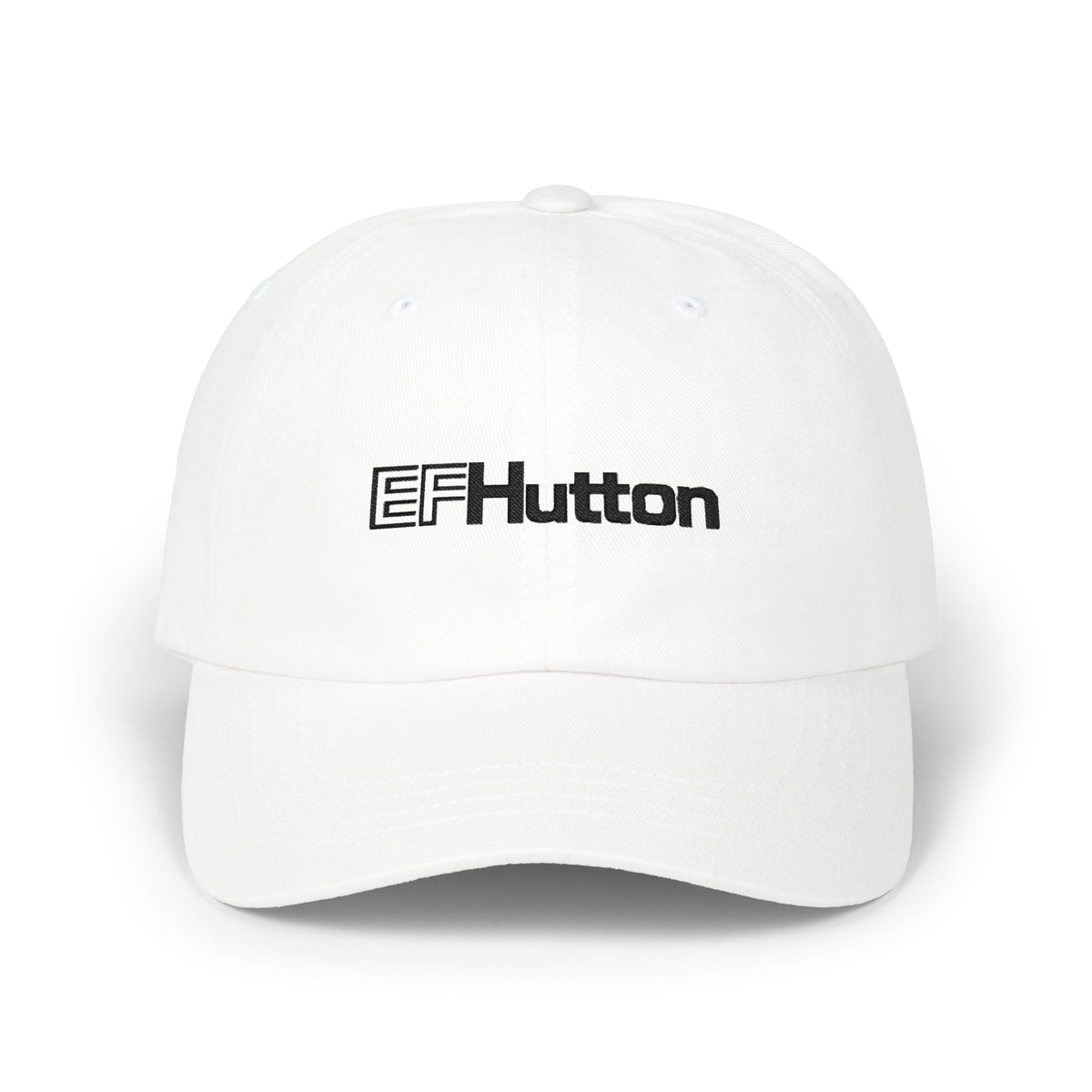 E. F. Hutton Embroidered Dad Cap Hat