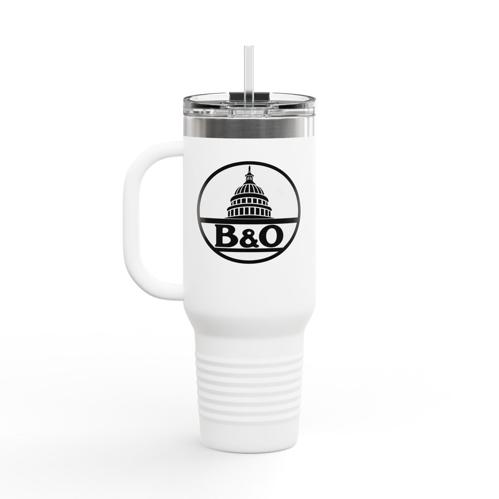 Baltimore and Ohio Railroad 40oz Insulated Travel Mug Stainless Tumbler