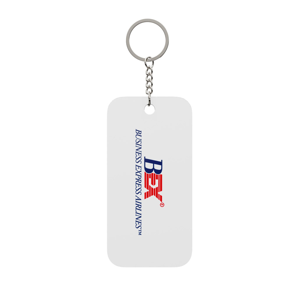 Business Express Airlines Double-Sided Keychain Charm