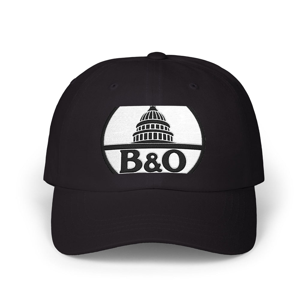 Baltimore and Ohio Railroad Embroidered Dad Cap Hat