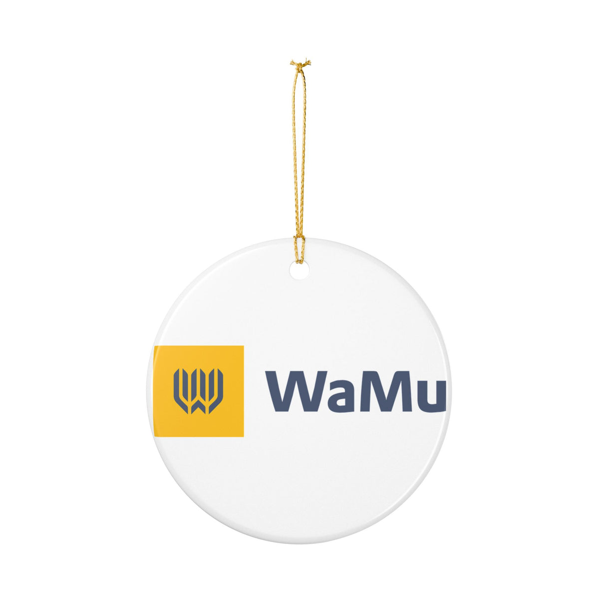Washington Mutual (WaMu) Ceramic Ornament