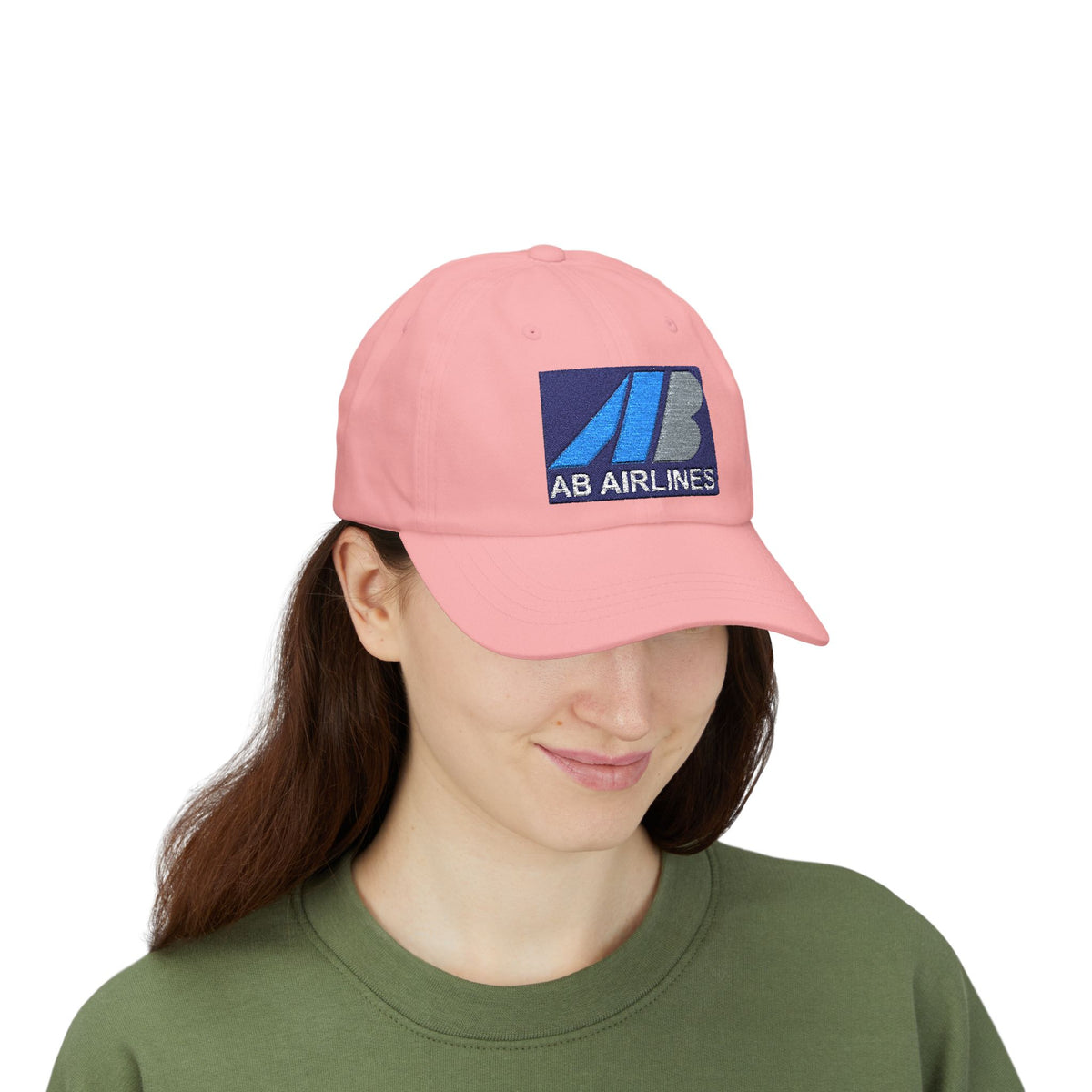 AB Airlines Embroidered Dad Cap Hat