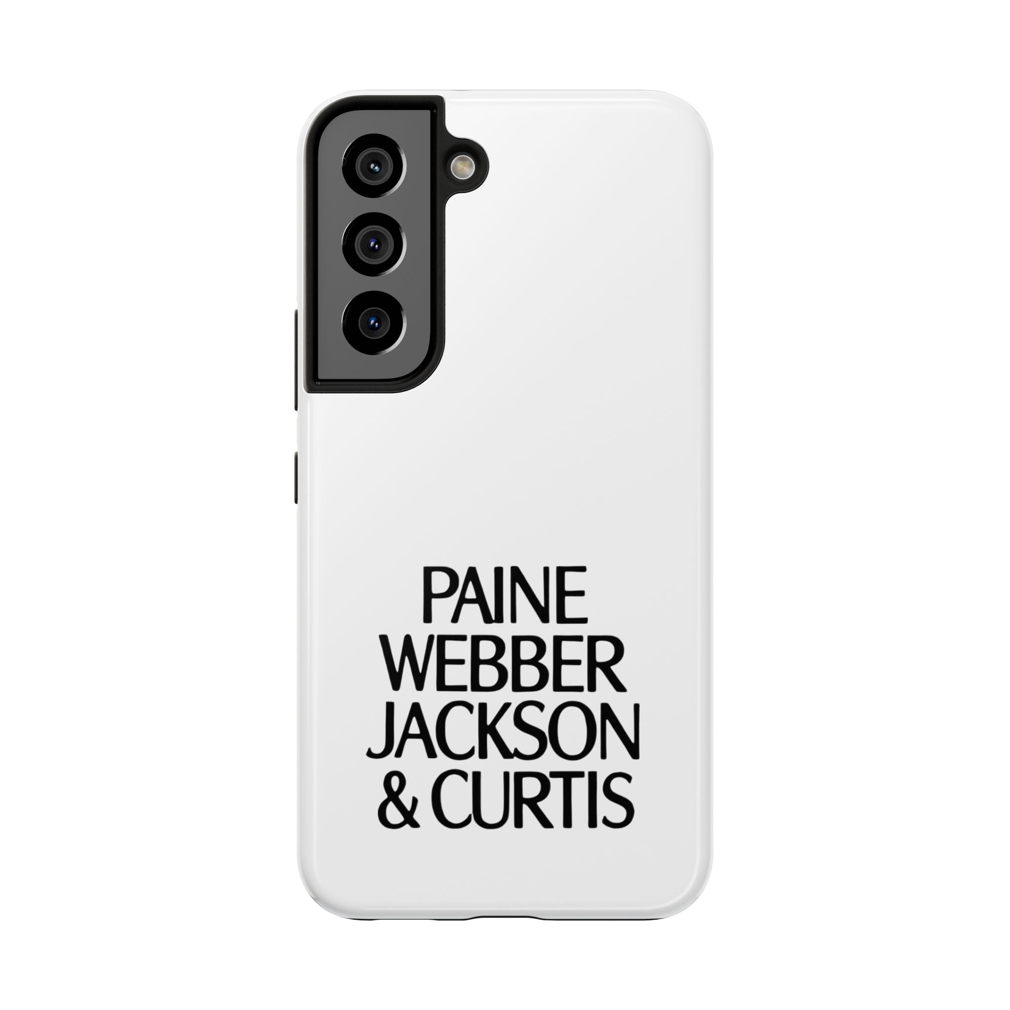 Paine Webber Jackson & Curtis Tough Phone Case