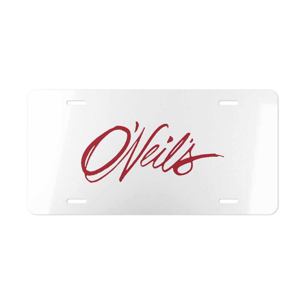 O'Neil's Vanity License Plate