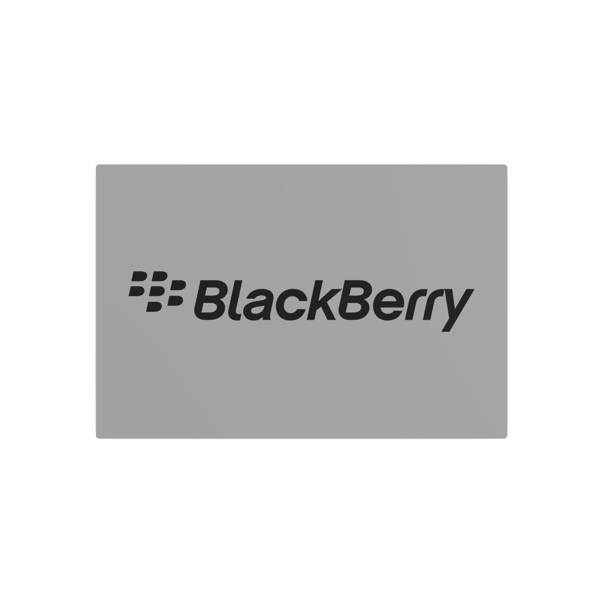 BlackBerry Metal Sign