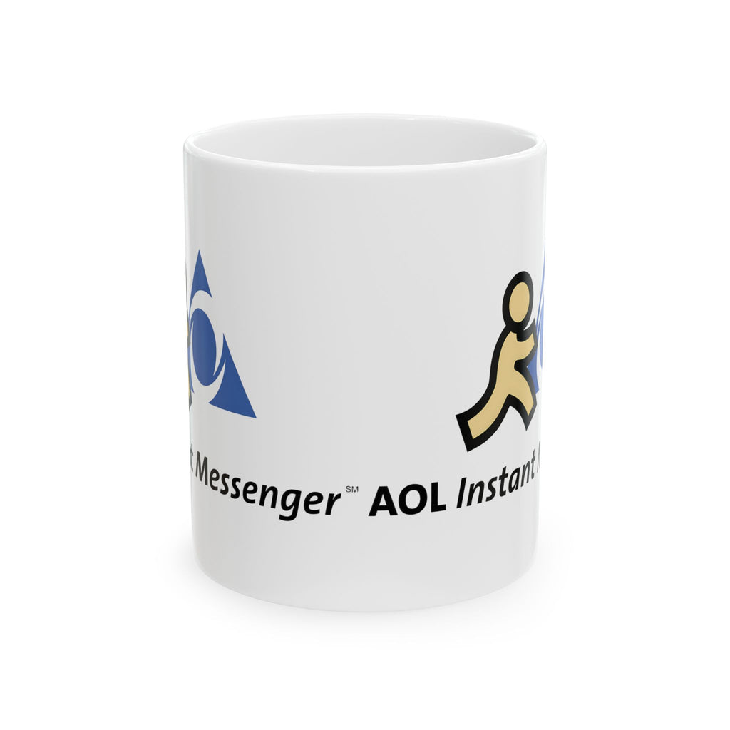 AOL Instant Messenger (AIM) Ceramic Coffee Mug