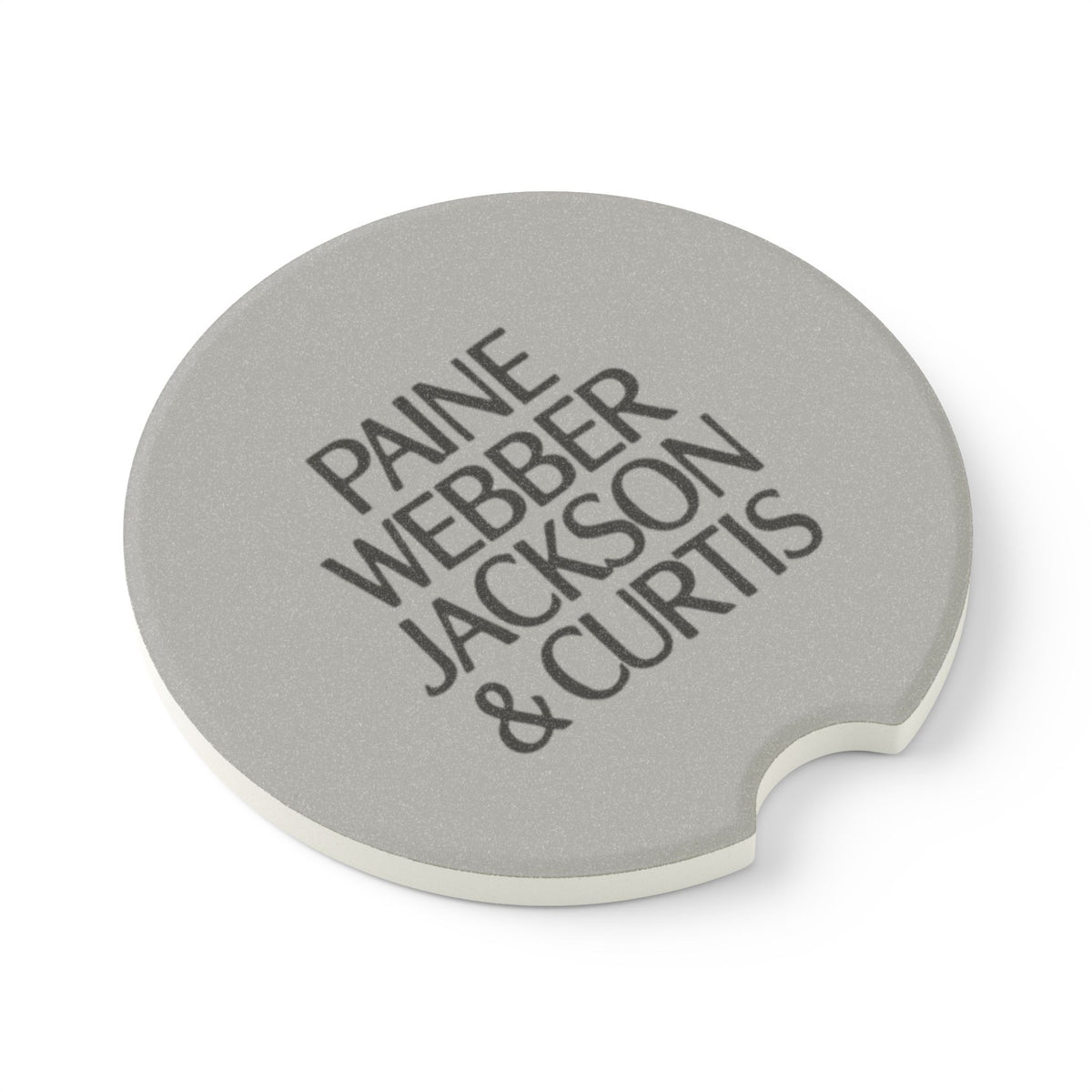 Paine Webber Jackson & Curtis Car Coaster
