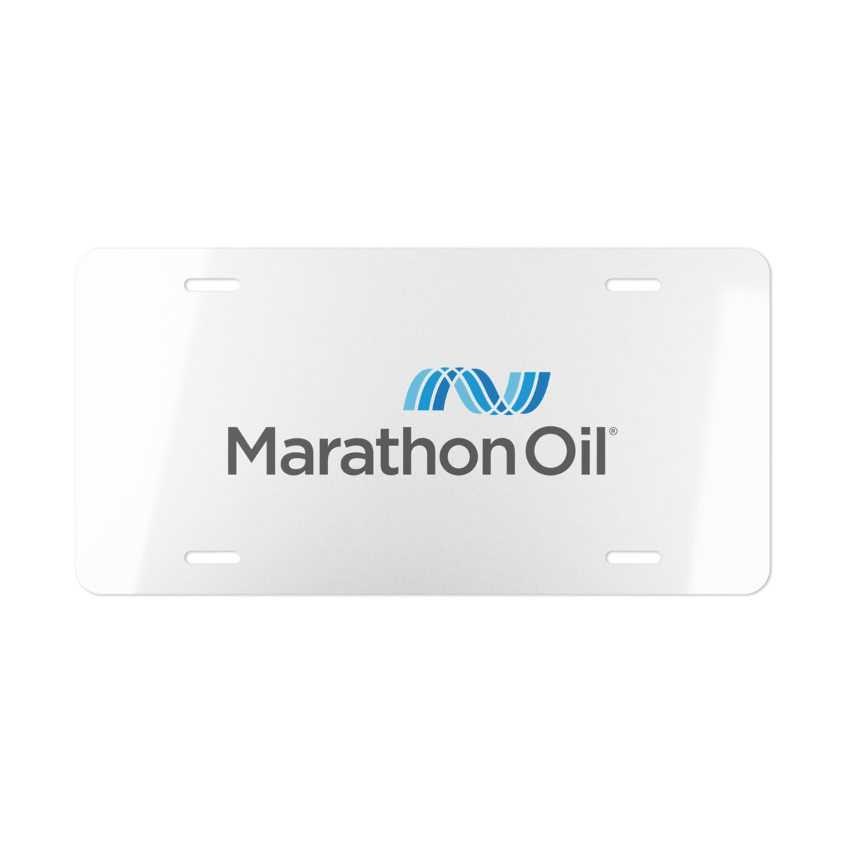 Marathon Oil Vanity License Plate