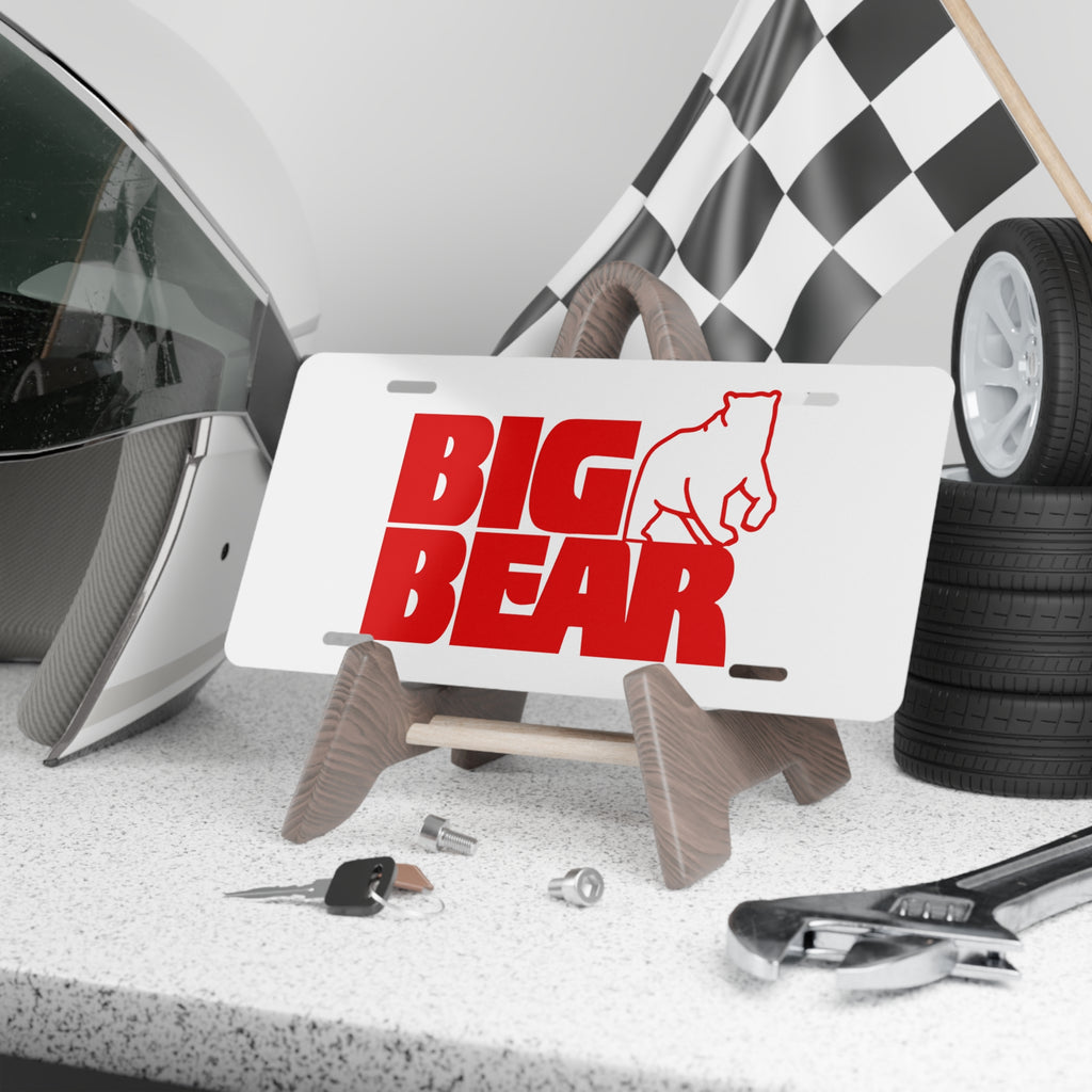 Big Bear Stores Vanity License Plate
