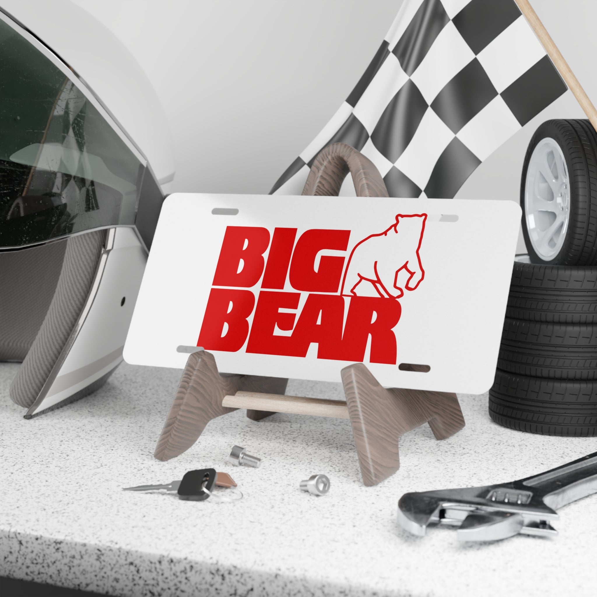 Big Bear Stores Vanity License Plate