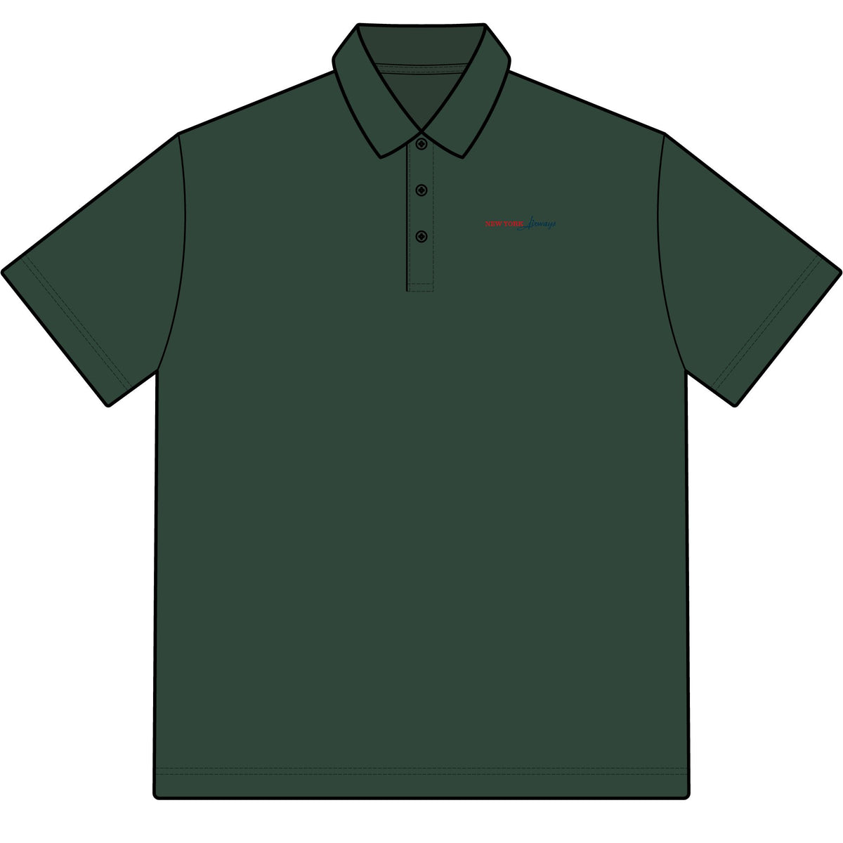New York Airways Cotton Polo Shirt