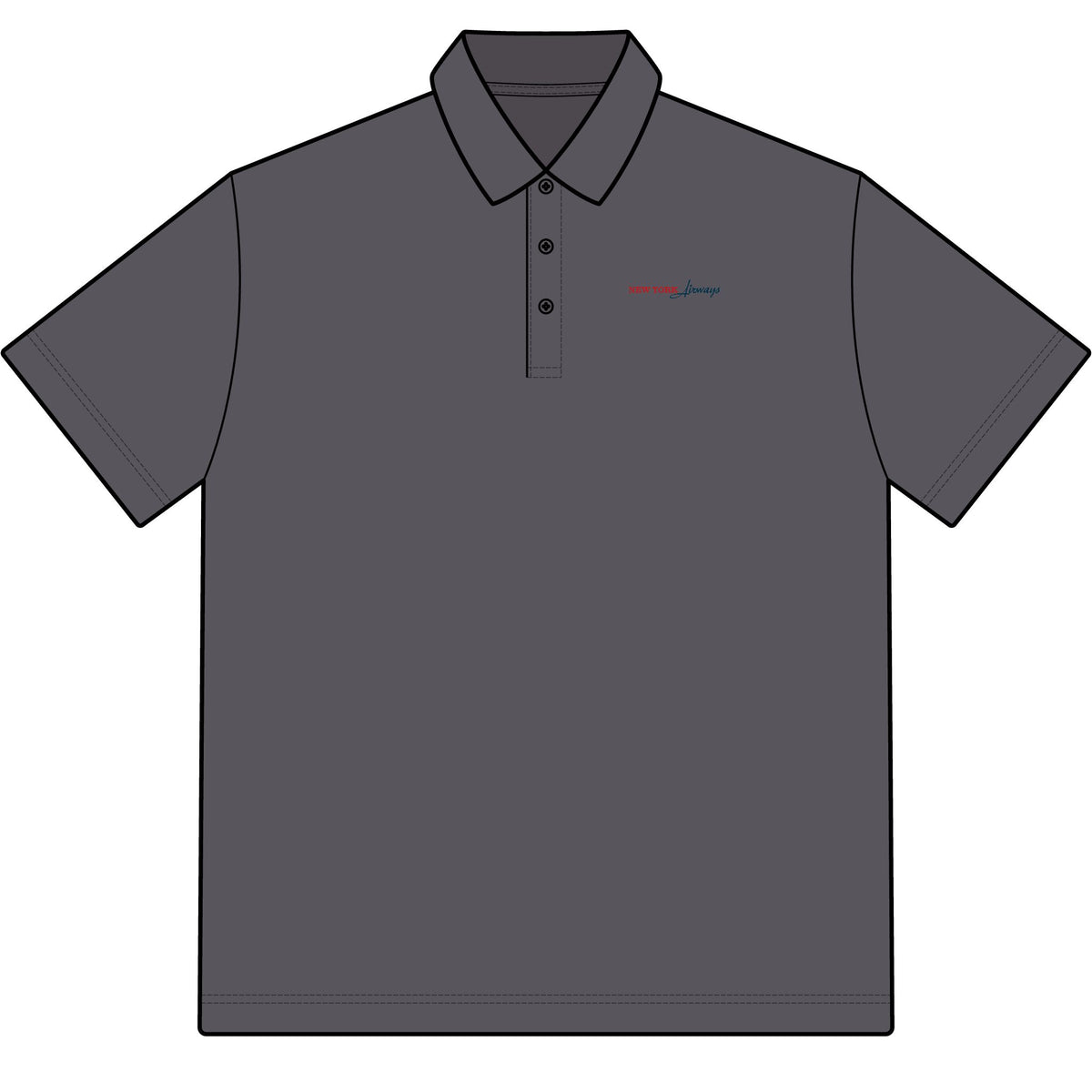 New York Airways Cotton Polo Shirt