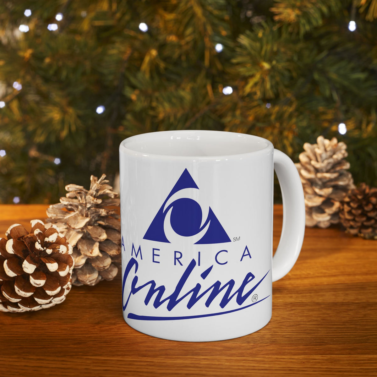America Online (AOL) Ceramic Coffee Mug