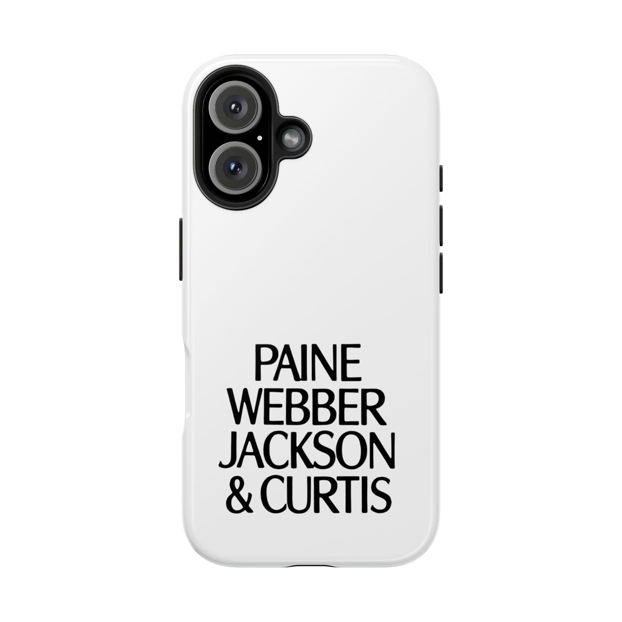 Paine Webber Jackson & Curtis Tough Phone Case