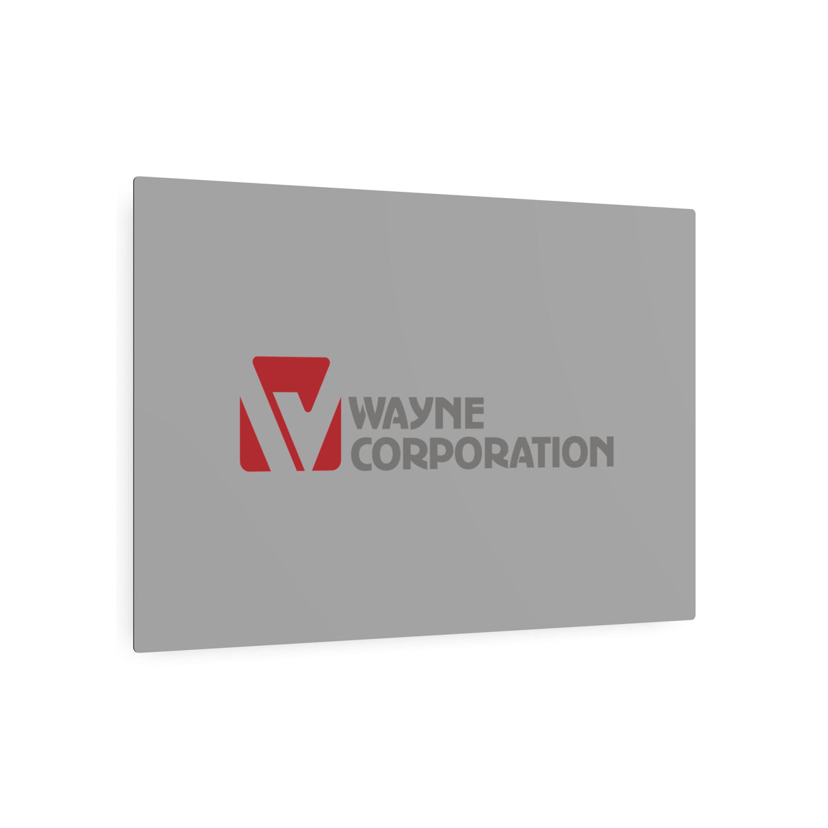 Wayne Corporation Metal Sign