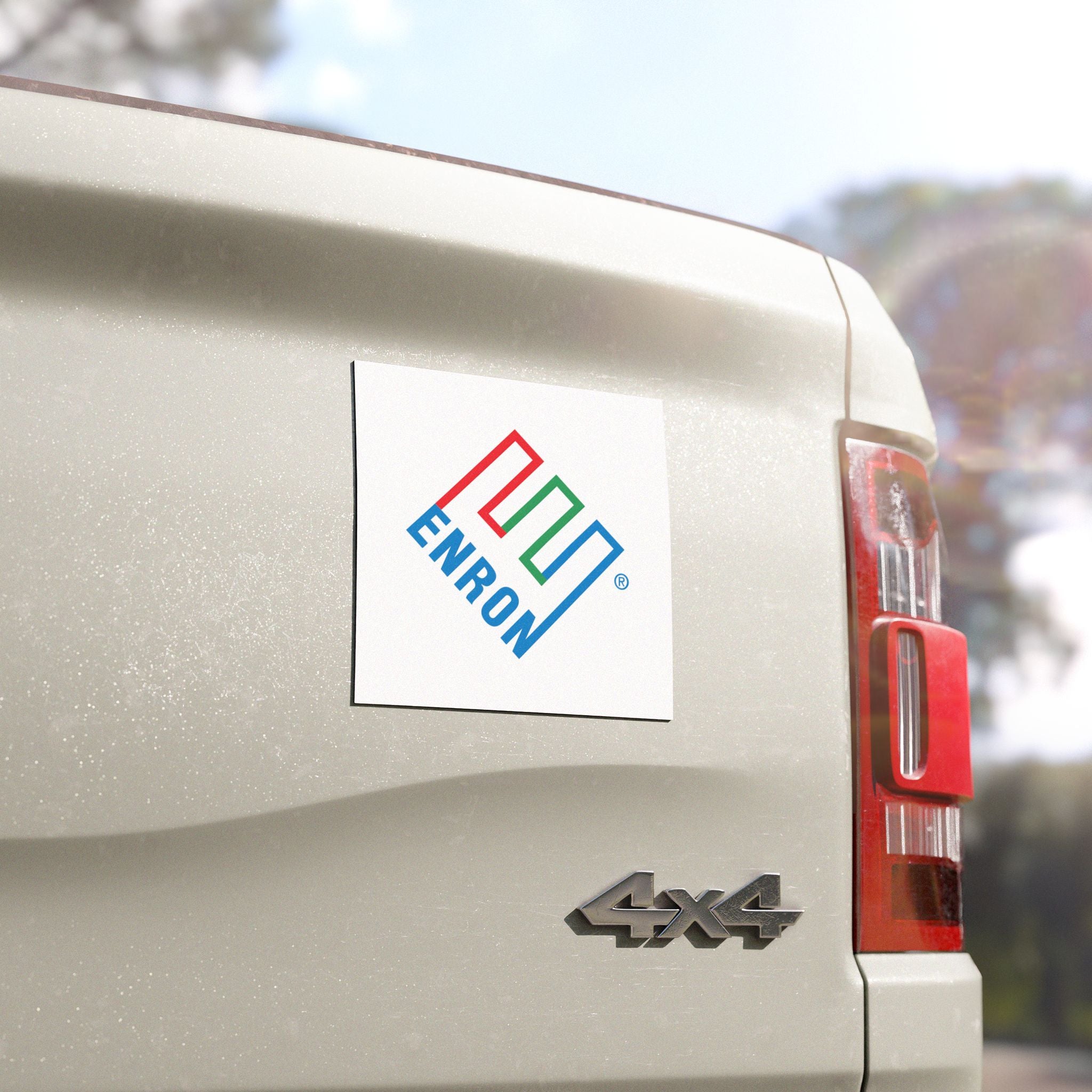 Enron Car Magnet