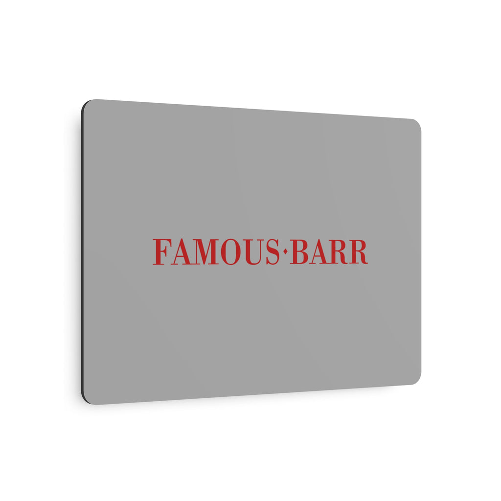 Famous-Barr Metal Sign