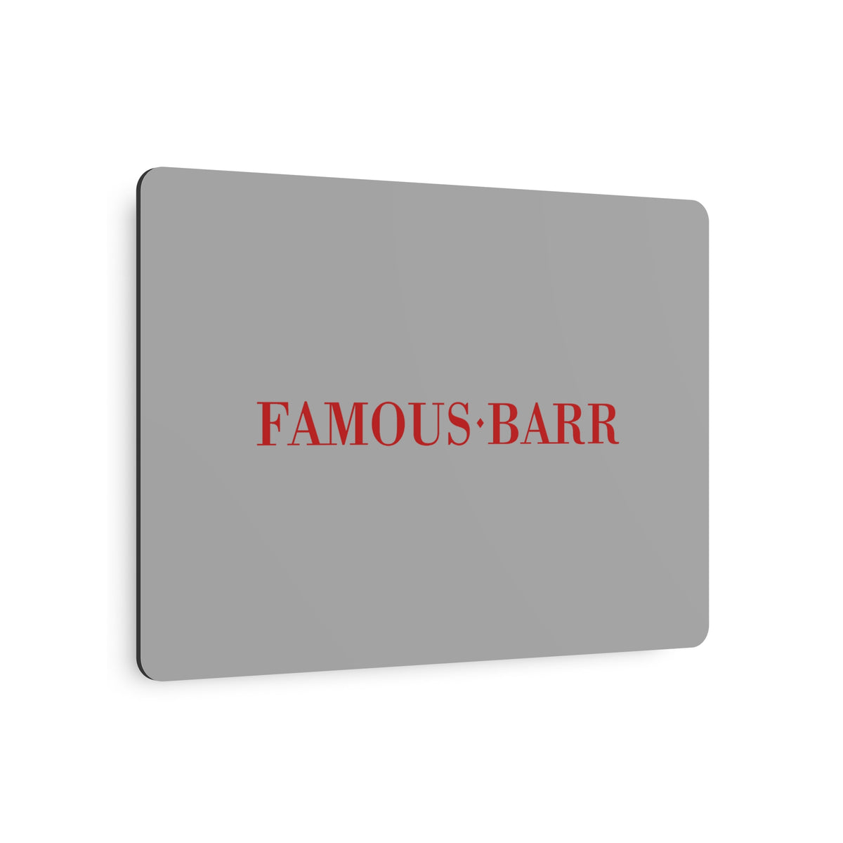 Famous-Barr Metal Sign