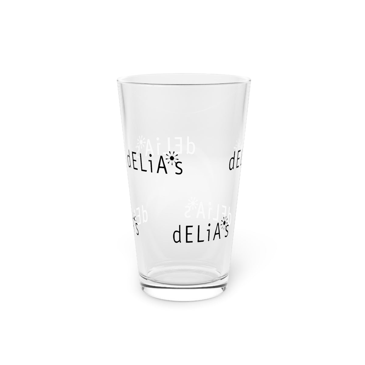 Delia's 16oz Pint Glass