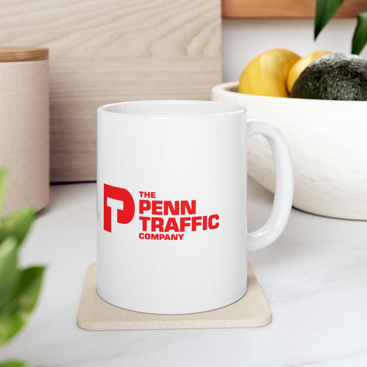 Penn Traffic Ceramic Coffee Mug