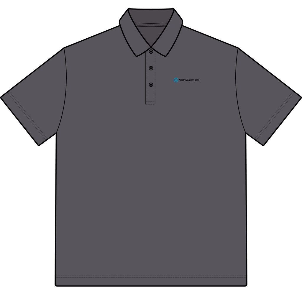 Northwestern Bell Cotton Polo Shirt