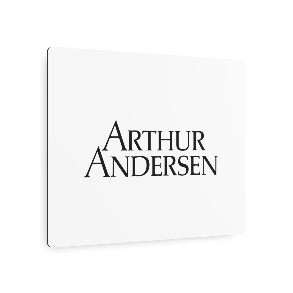 Arthur Andersen Metal Sign