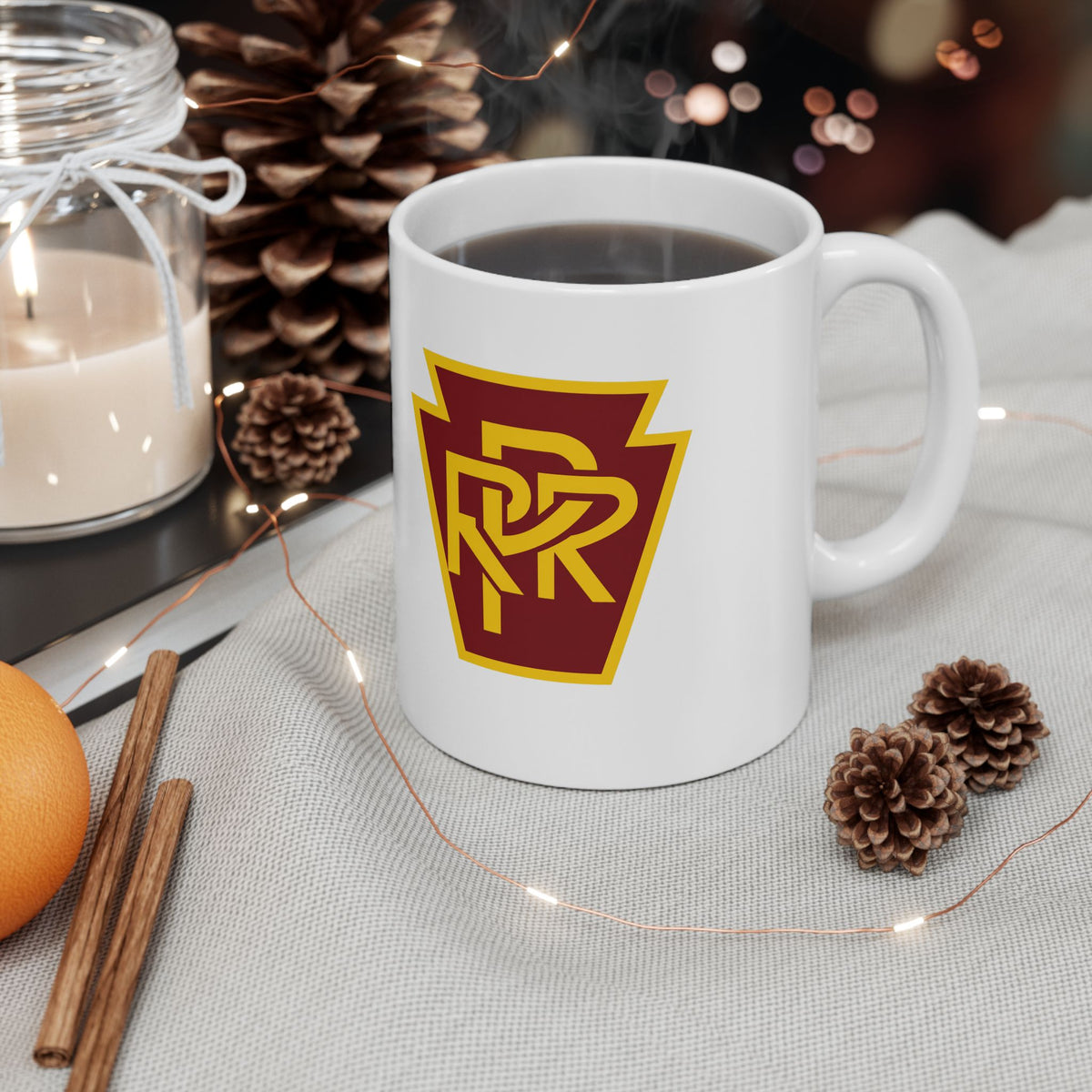 Pennsylvania Railroad Ceramic Coffee Mug