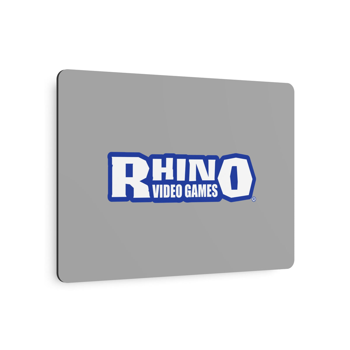 Rhino Video Games Metal Sign