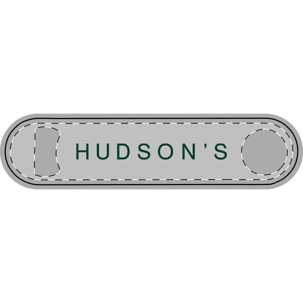 Hudson's Metal Bottle Opener