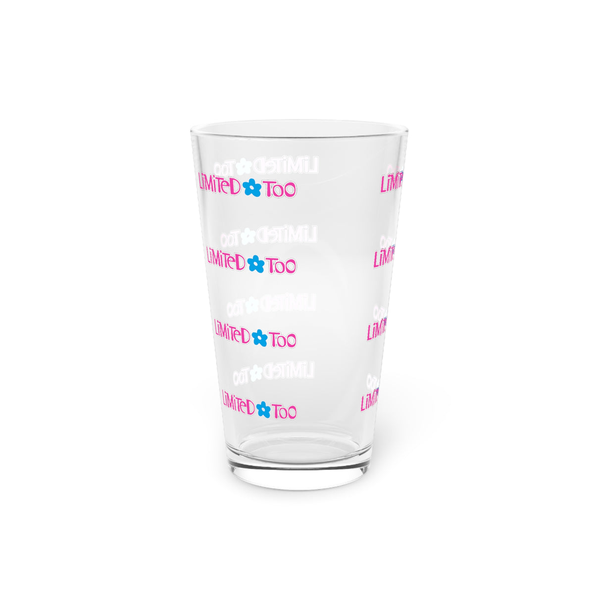 Limited Too 16oz Pint Glass