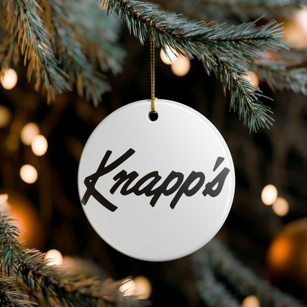 J. W. Knapp Company Ceramic Ornament