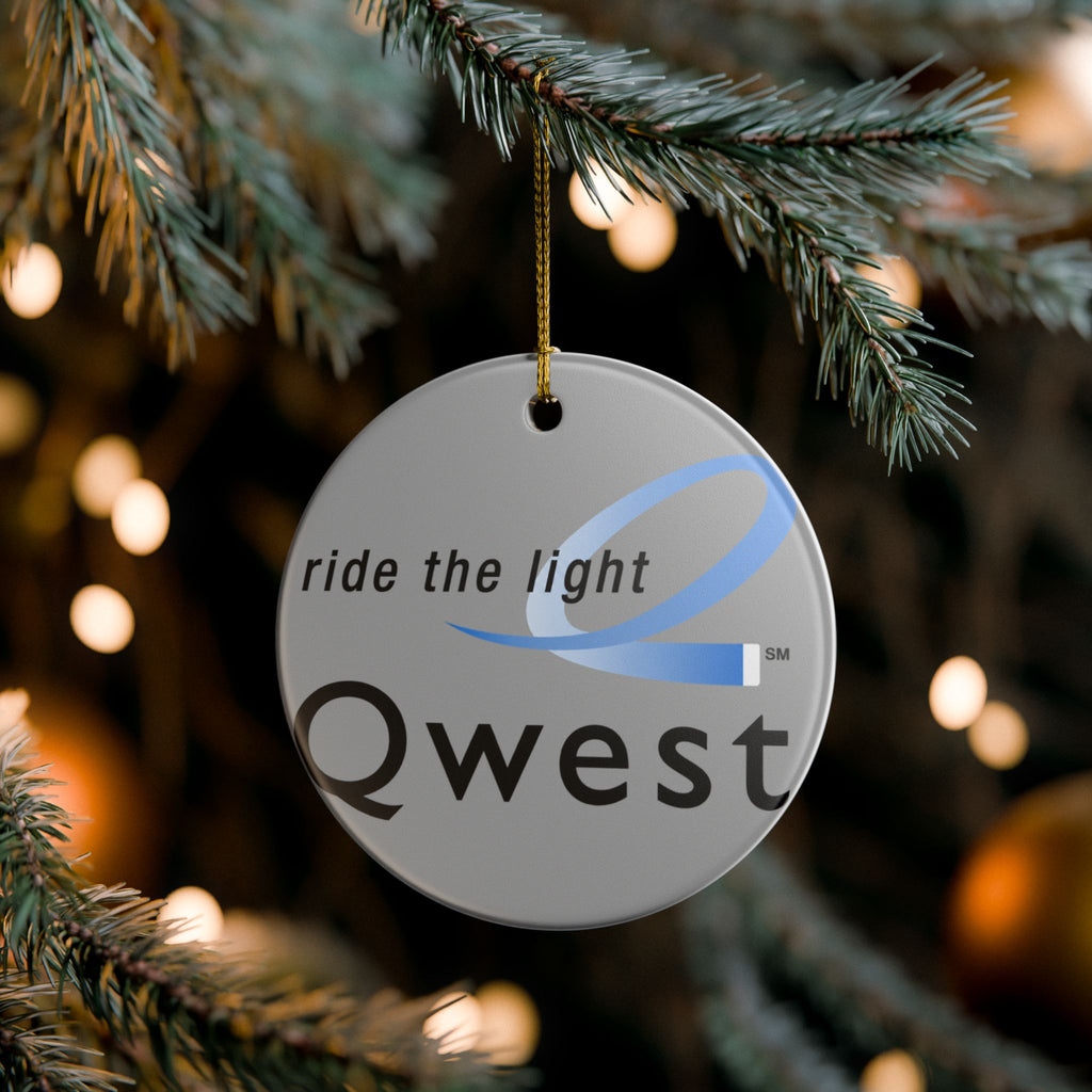 Qwest Ceramic Ornament