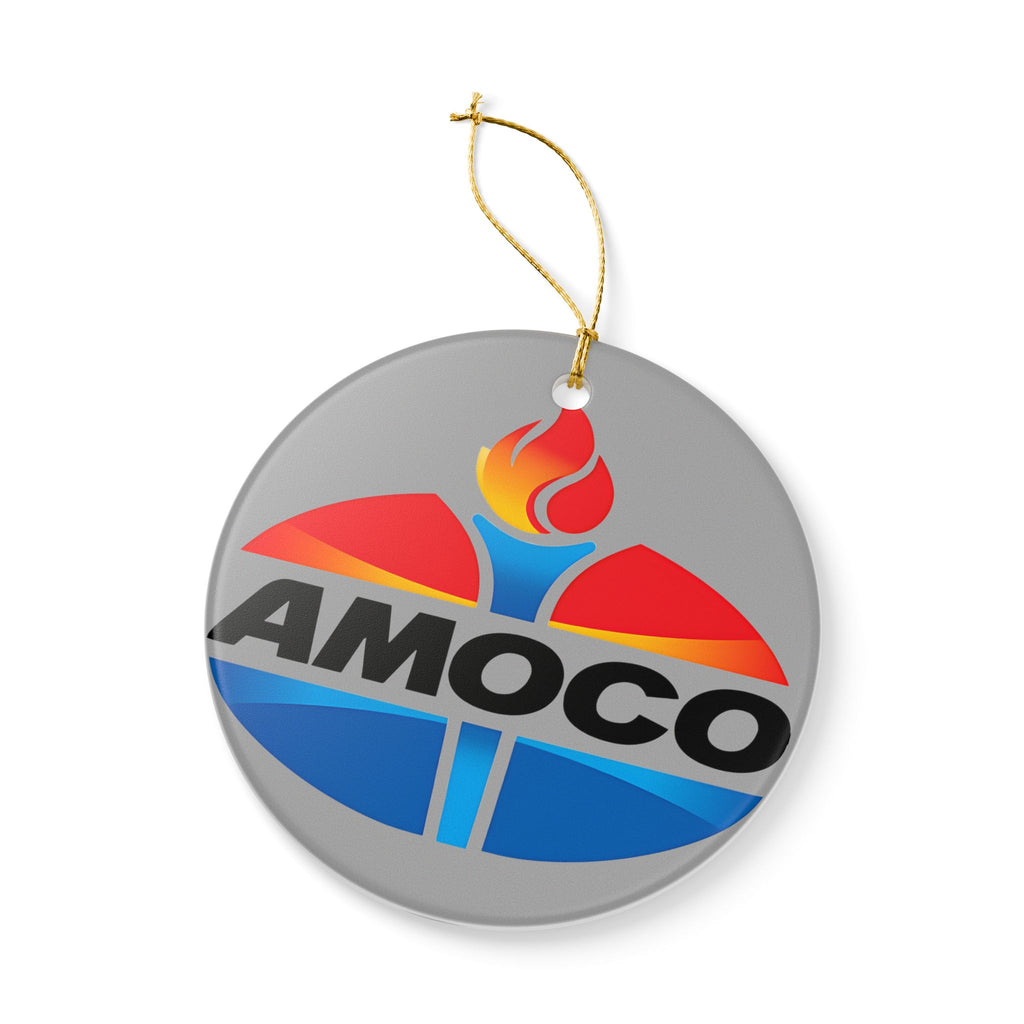 Amoco Ceramic Ornament