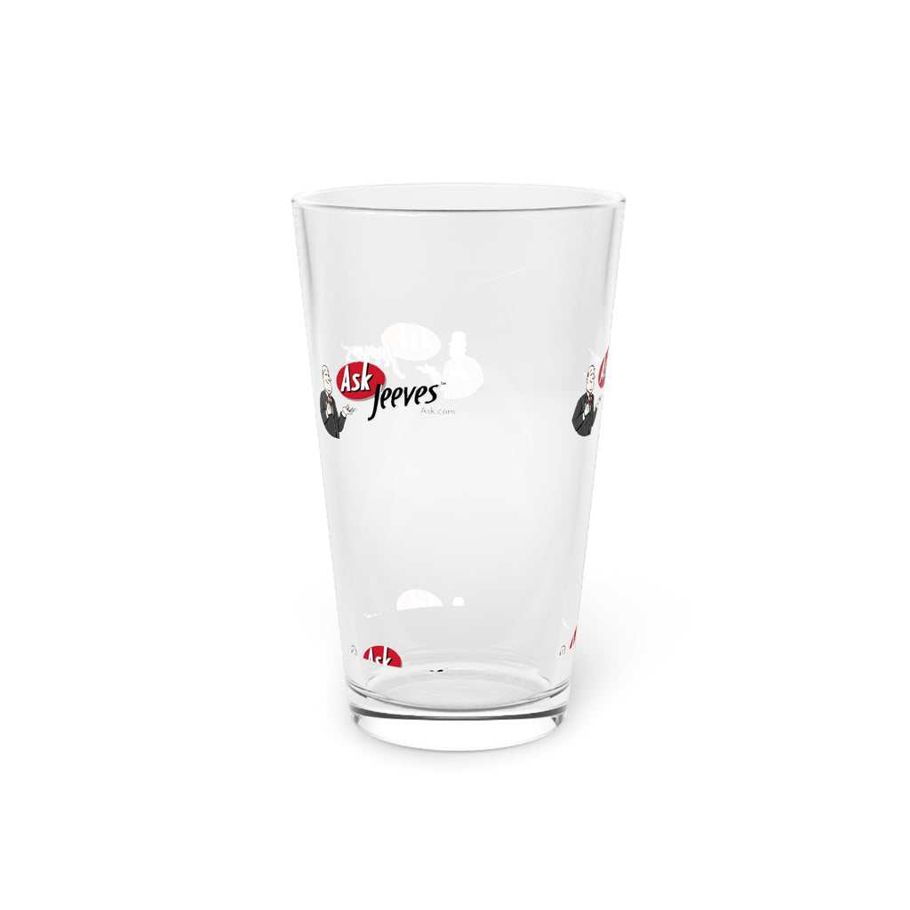 Ask Jeeves 16oz Pint Glass