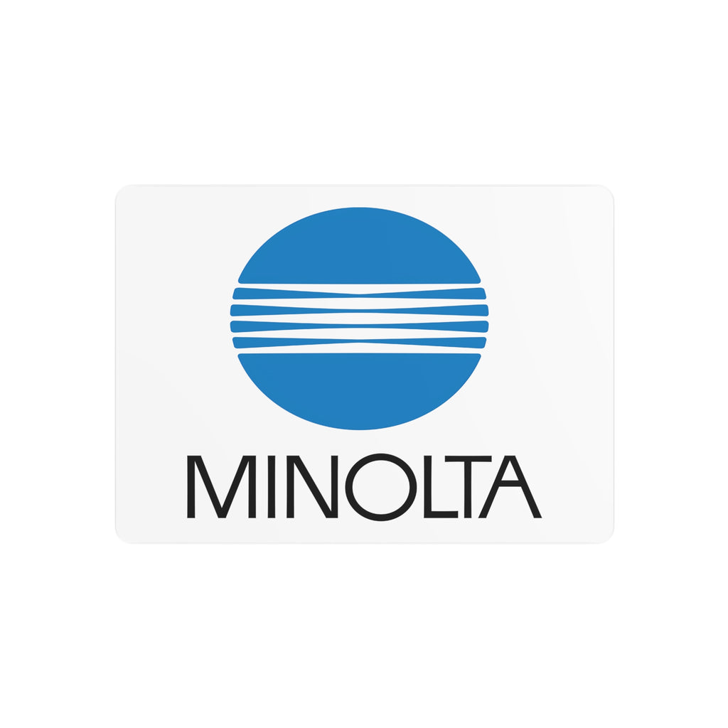Minolta Metal Sign