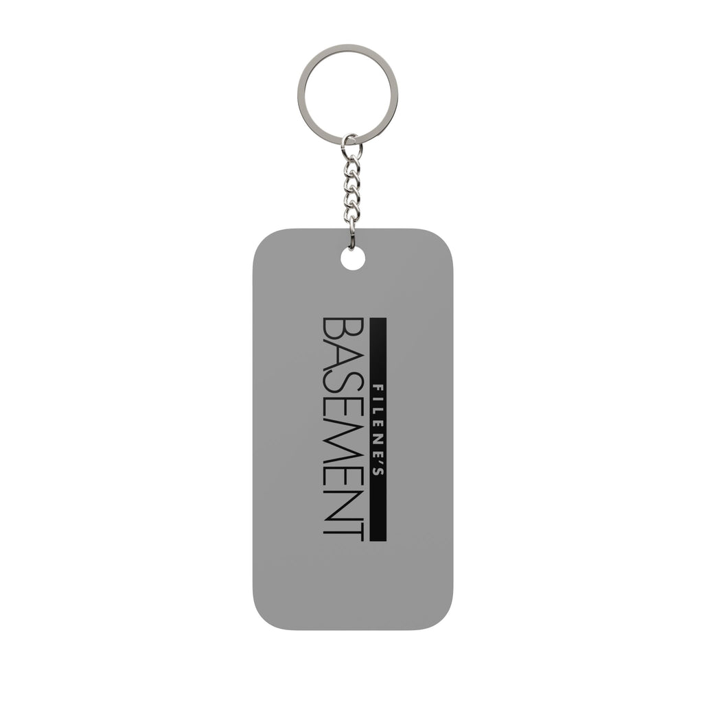 Filene's Basement Double-Sided Keychain Charm