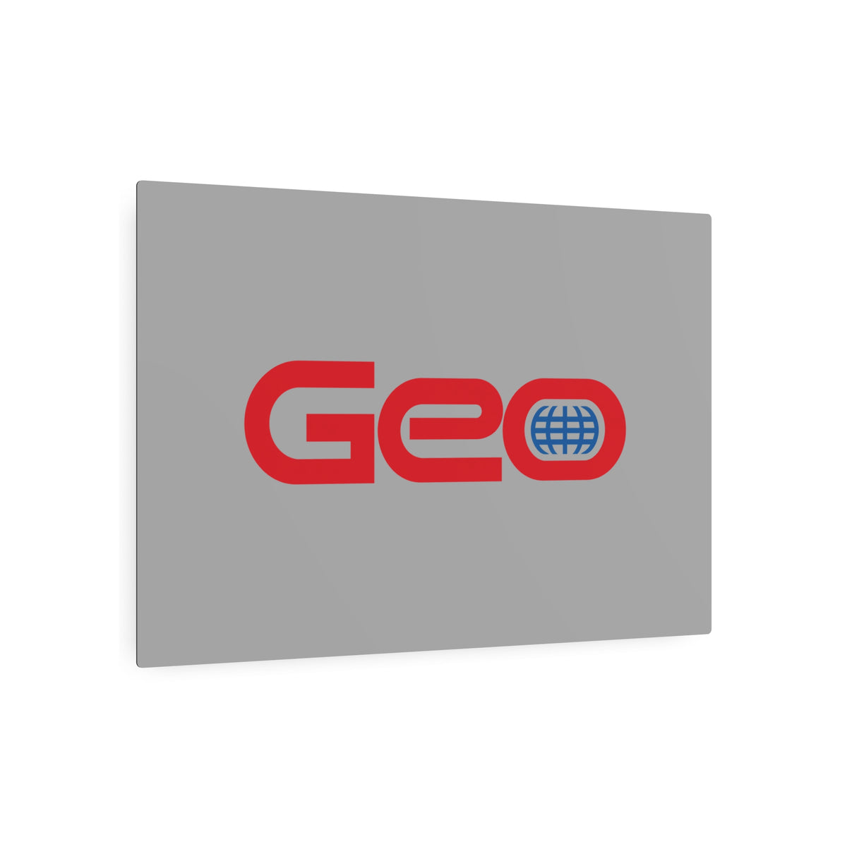 Geo Metal Sign