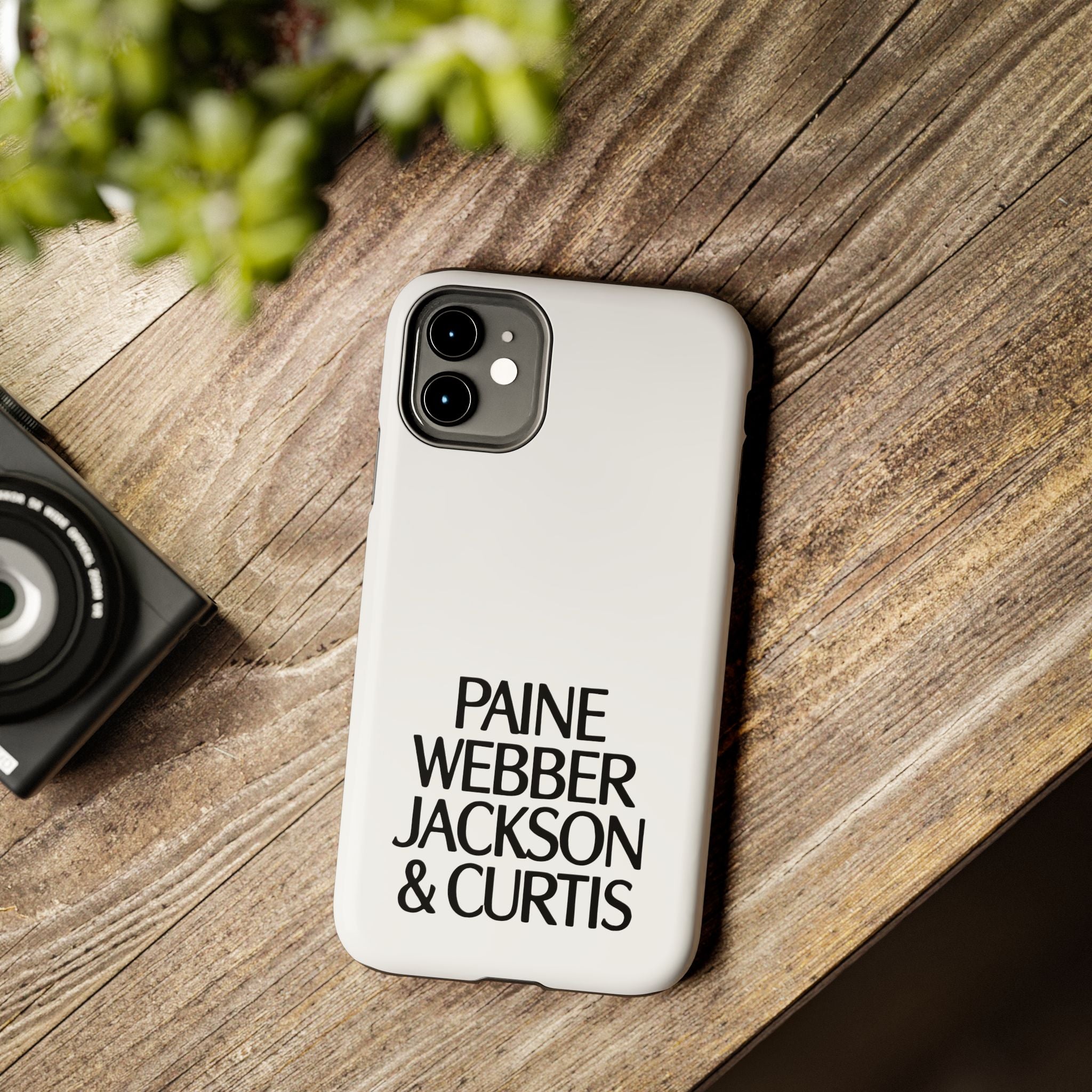 Paine Webber Jackson & Curtis Tough Phone Case