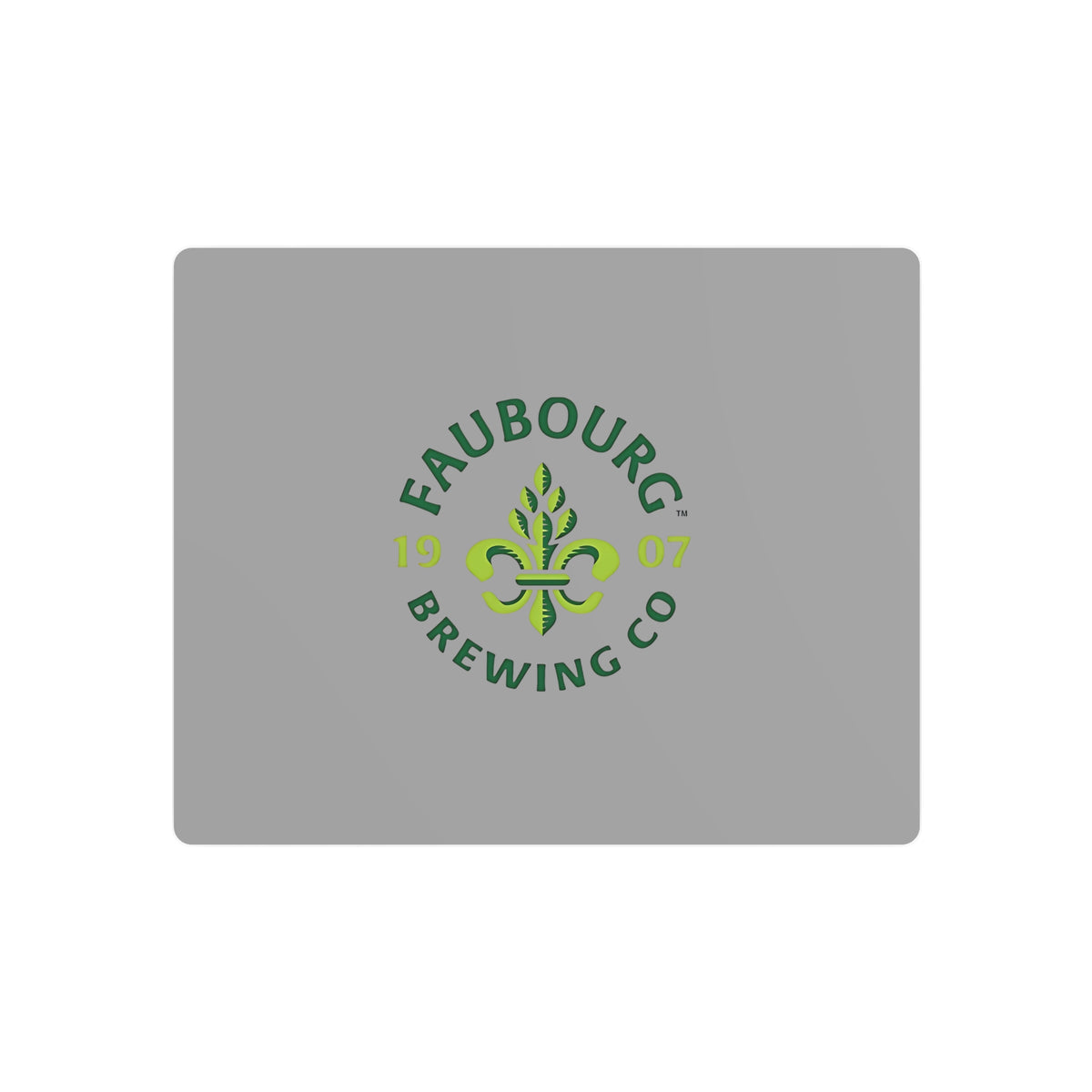 Faubourg Brewing Metal Sign