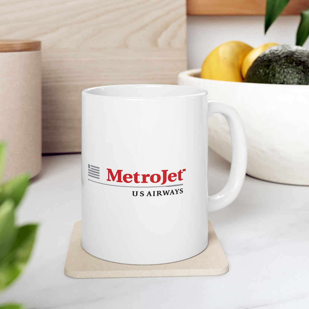 MetroJet Ceramic Coffee Mug