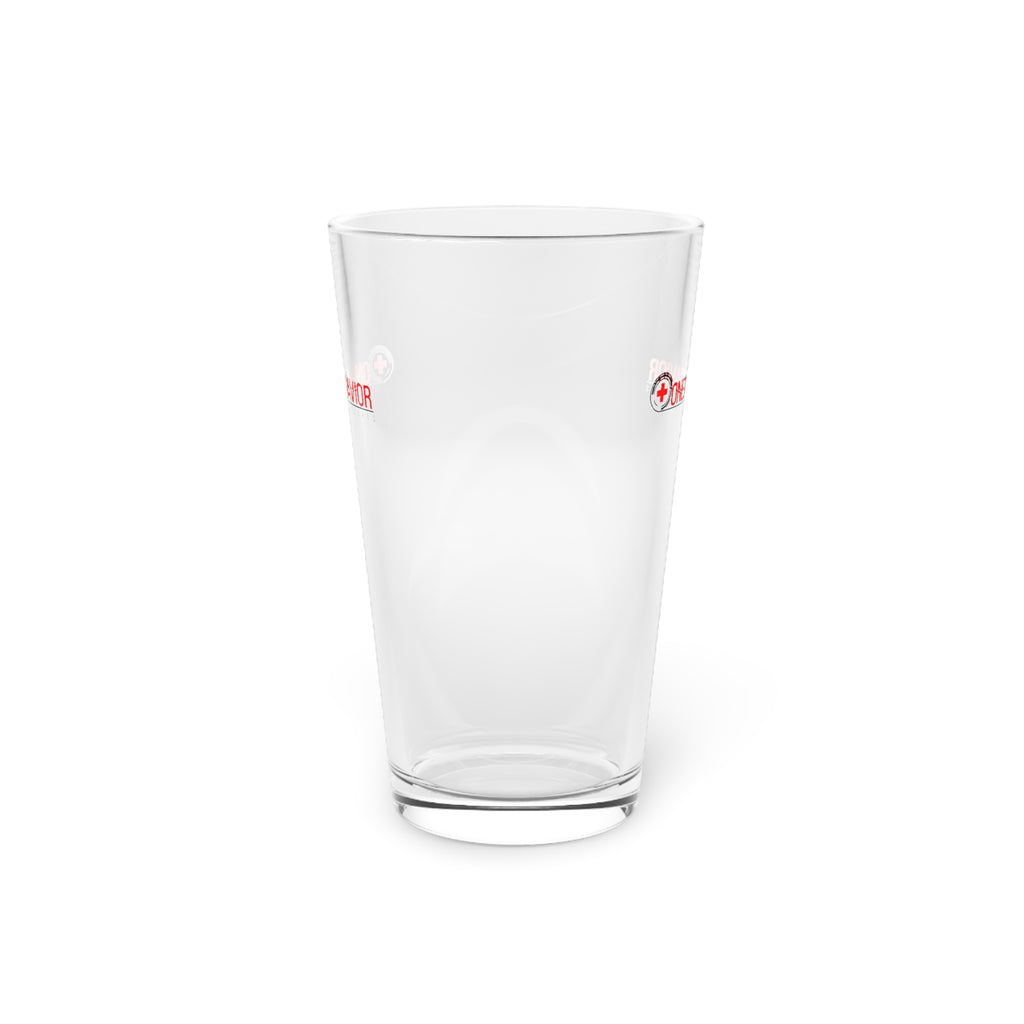 One Day Savior Recordings 16oz Pint Glass