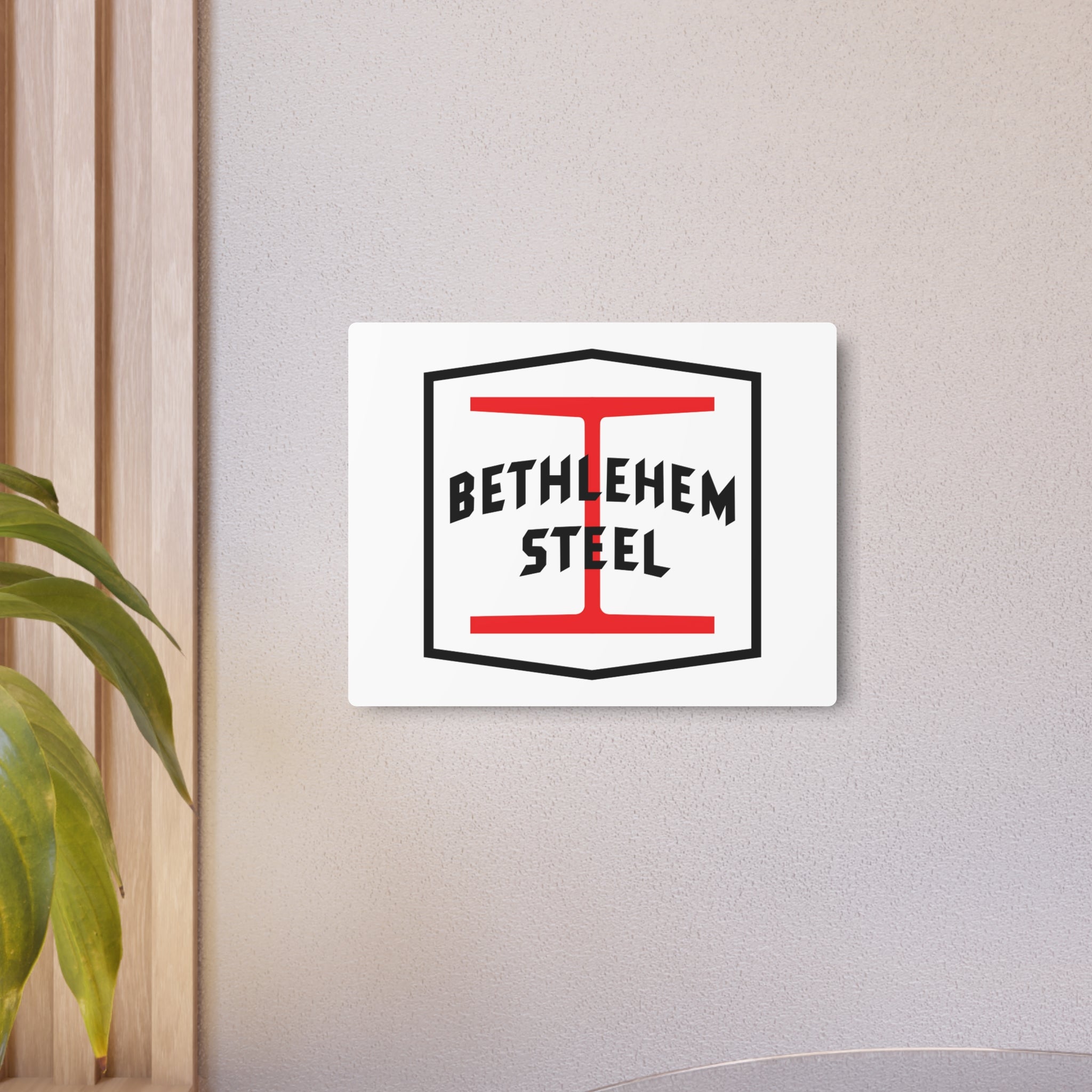 Bethlehem Steel Metal Sign