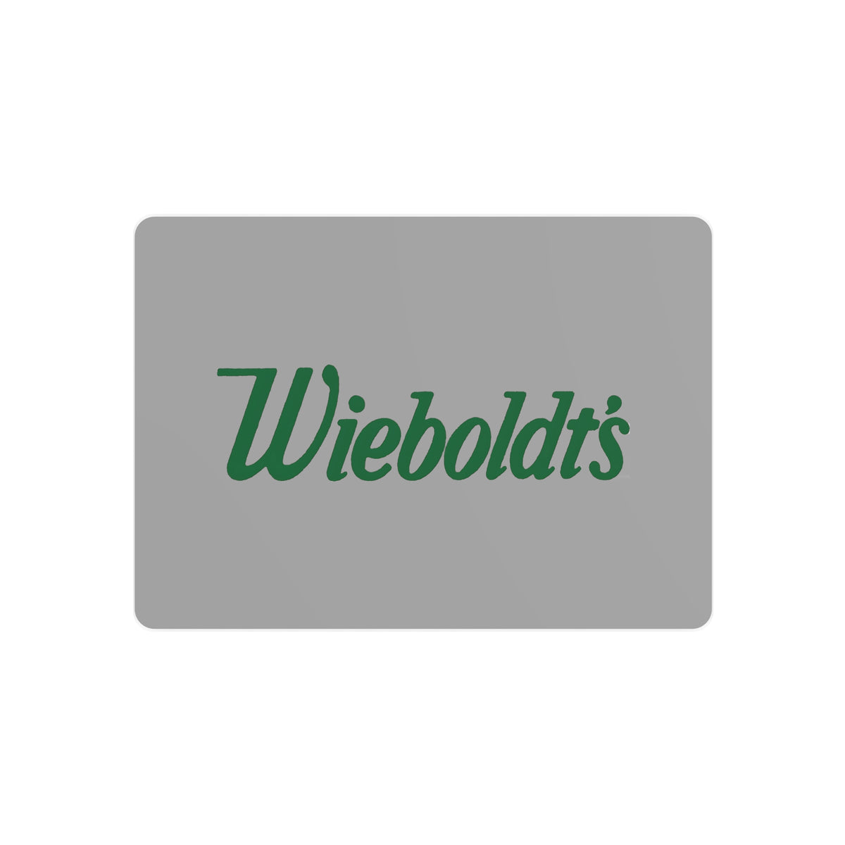 Wieboldt's Metal Sign