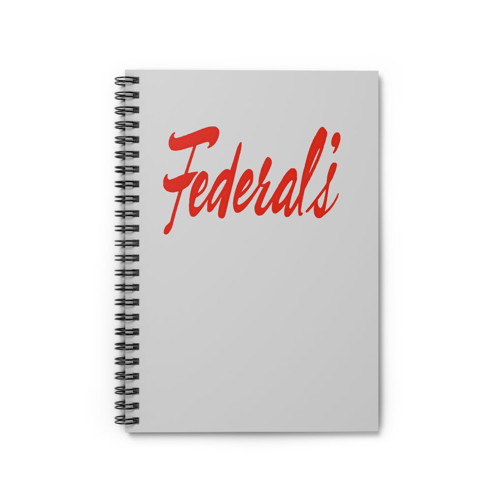 Federal's Spiral Notebook