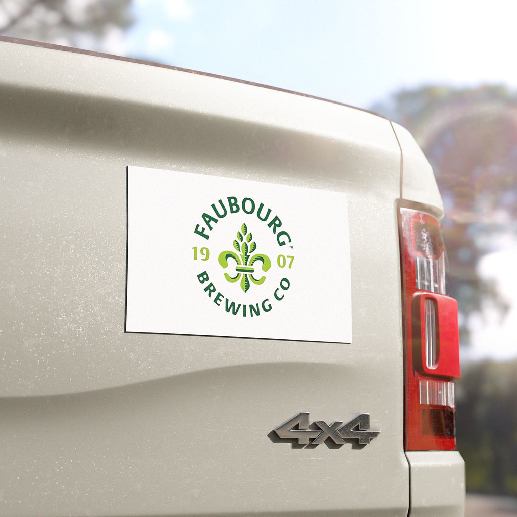 Faubourg Brewing Car Magnet